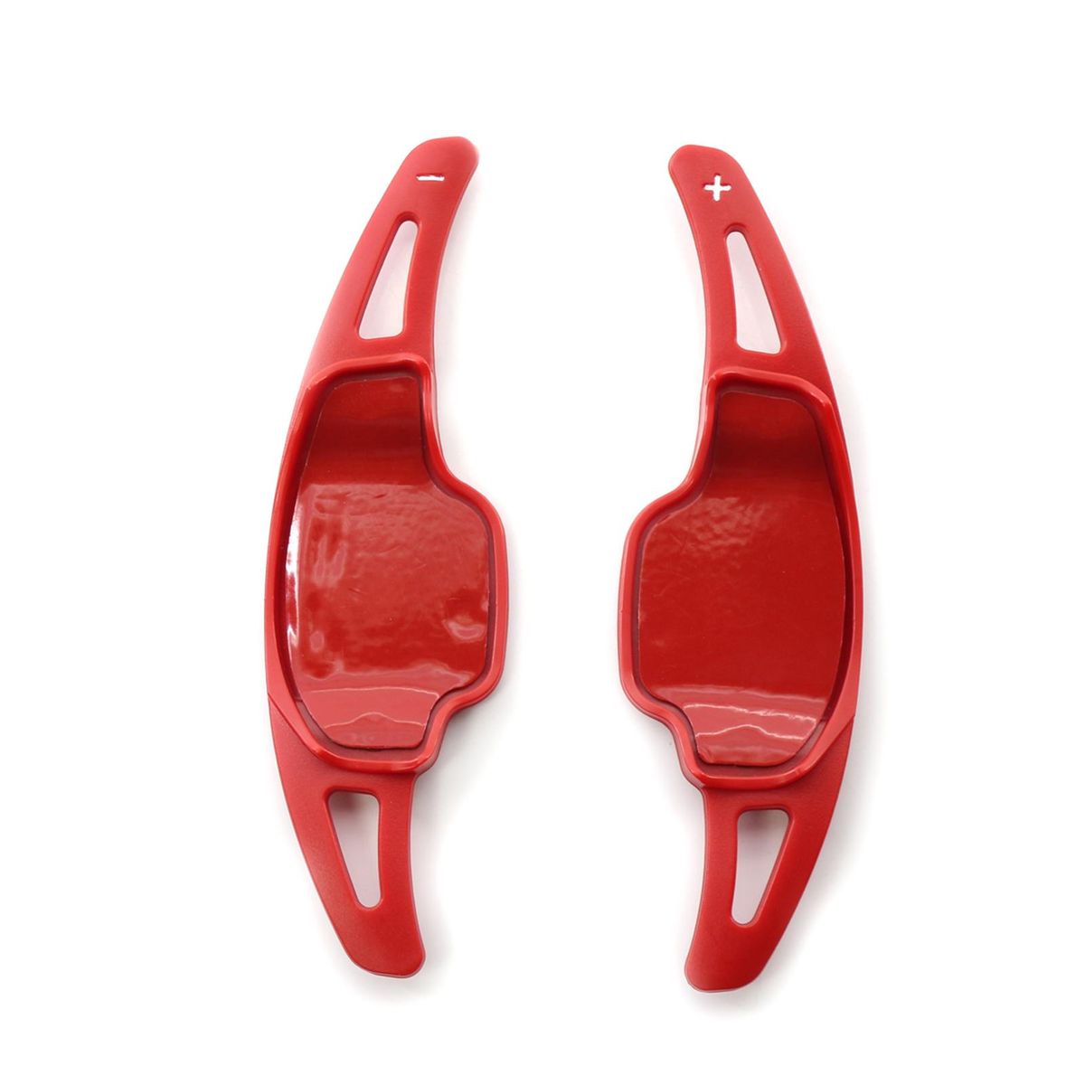 Red CNC Billet Aluminum Paddle Shifter Extension Covers Replacement for Chevy Camaro 12-15 Cadillac CT6 XT5 16-19 Buick Regal Lacrosse