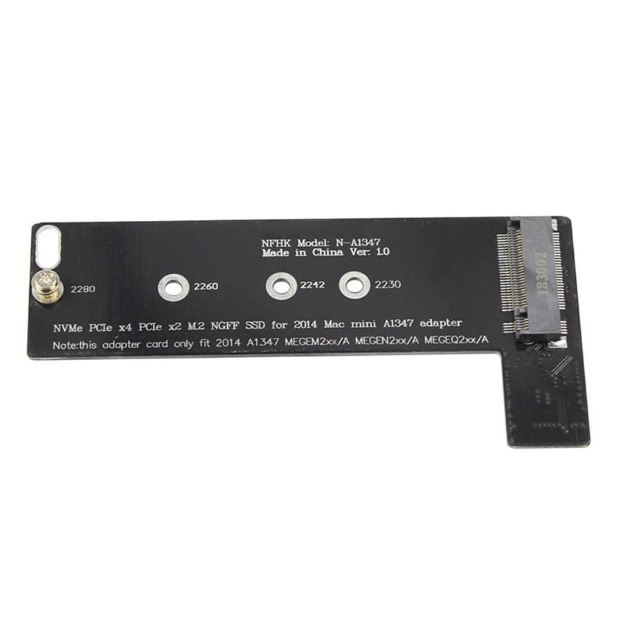 New NVMe M2 SSD Converter Card to for Apply Mac Mini 2014