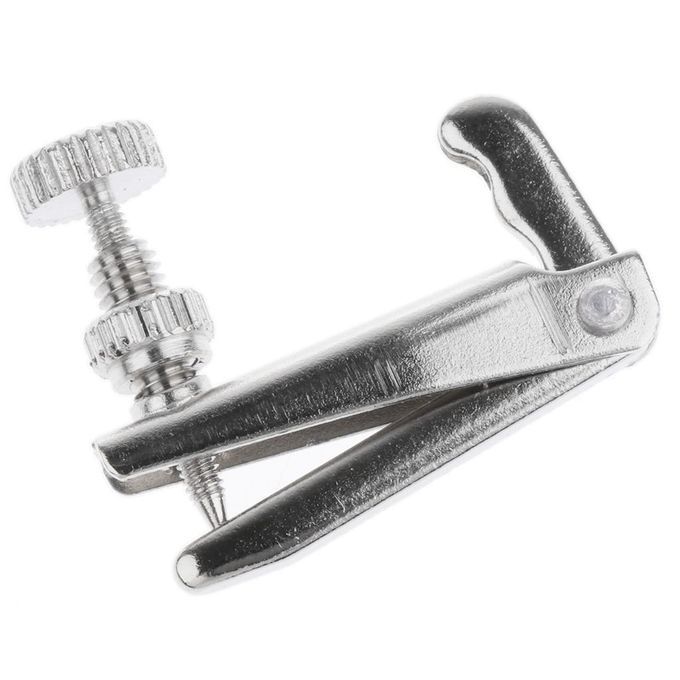 1x Metal Violin Fine Tuner For 4/4 4/3 1/2 Scale Violin Fiddle Large