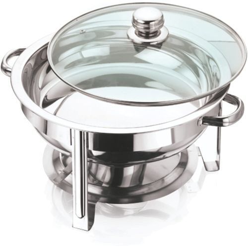 Stainless Steel Round Chafing Dish Set 4.5L