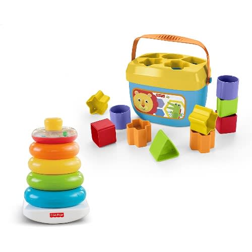 Rock-a-stack And Baby's First Blocks Bundle