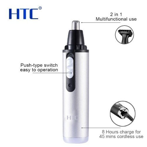 Htc German Htc Beard And Nose Hair Trimmer Electric Nose Trimmer (at-036)