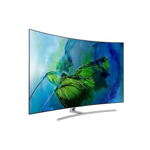 75"Inches UHD QLED Curved 4K HDR Ultra Slim Premium Smart TV - Quantum Dot