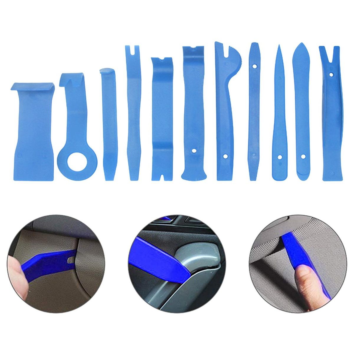 11Pcs Car Audio Repair Tool Auto Interior For Instrument Light Blue