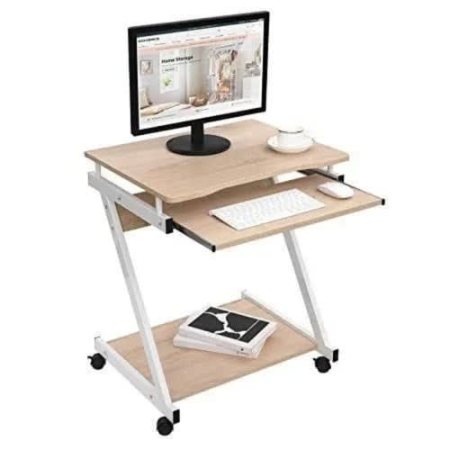Pc & Laptop Desk Table Work Station - Beige