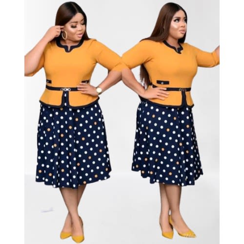 Ladies Office Skater Dress