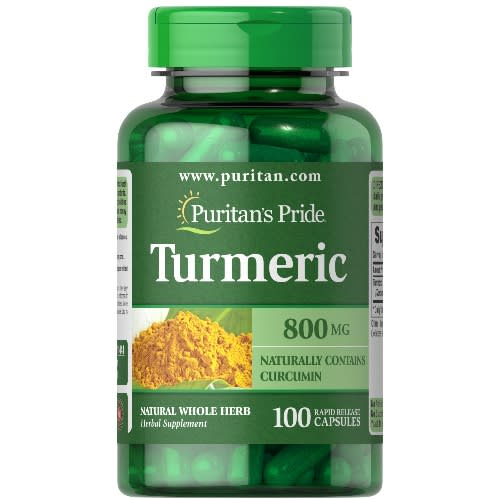 Turmeric Natural Whole Herb - 800mg - 100caps