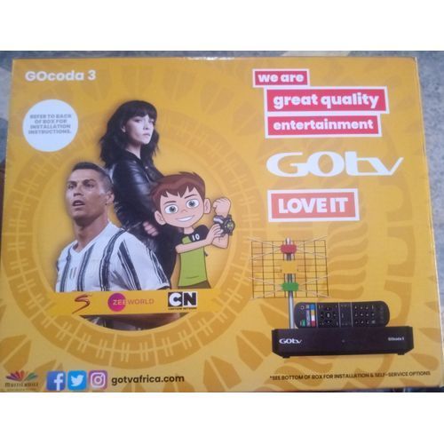 HDMI Decoder+Gotenna And 1 Month Gotv Max Subscription