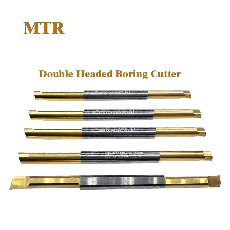 MTR 1.5 R0.1 L6DE Double Head CNC Lathe Turning Tool Boring Head Carbide Micro Boring Cutter Tools
