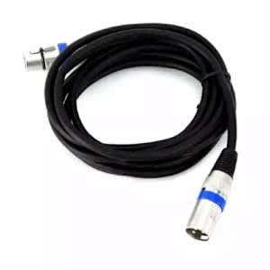 Noiseless Mic Cable For Microphone And Mixer - 100% Copper Wire