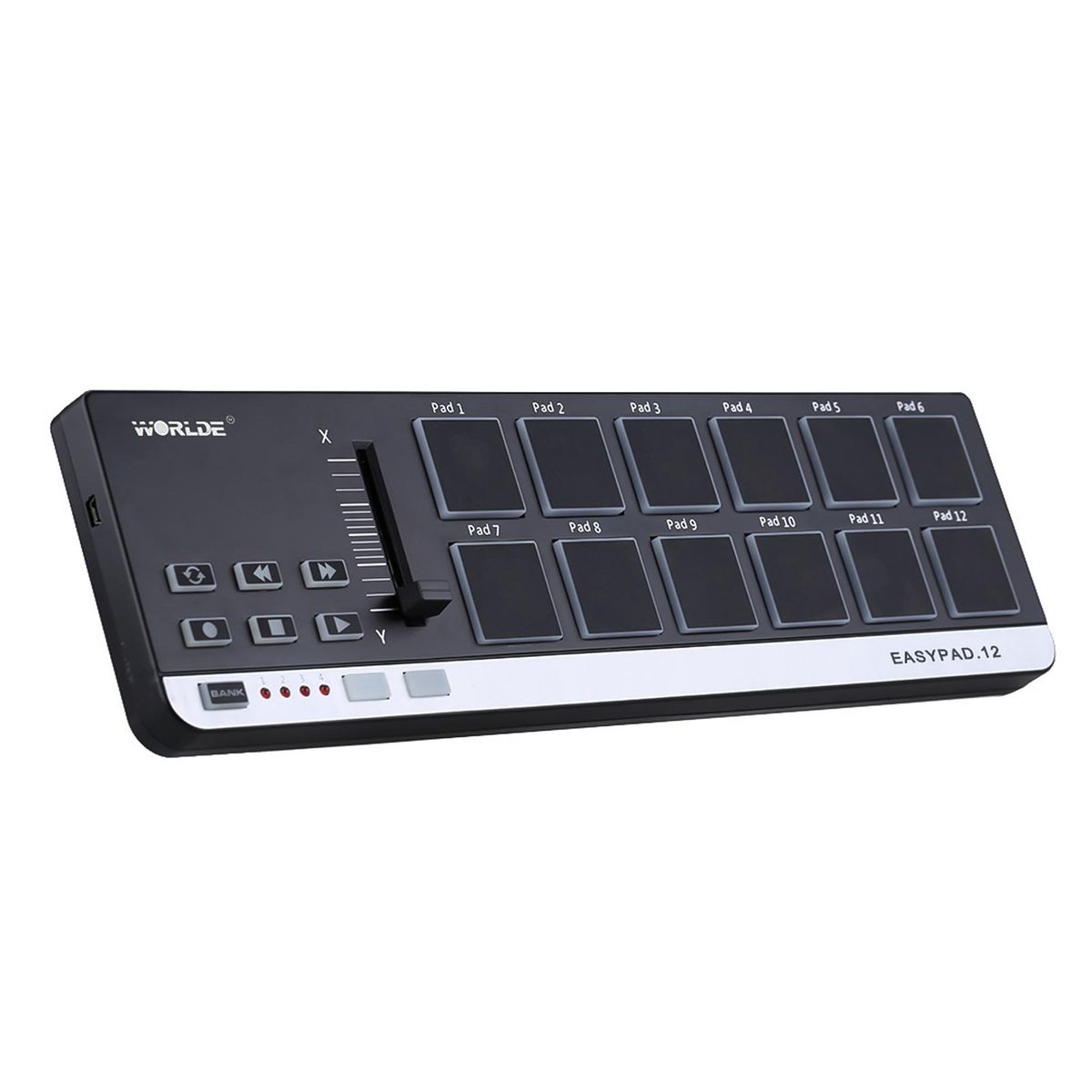 Worlde EasyPad.12 Portable Mini USB 12 Drum Pad  MIDI Controller