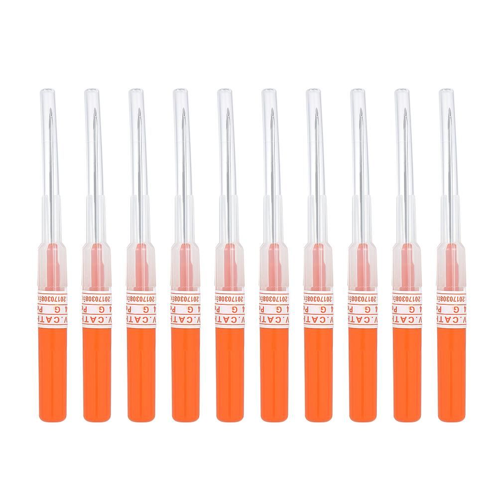 10Pcs 14G Disposable Piercing Needle Stainless Steel Sterile Body Piercing Needles Tattoo Accessories Ear Nose Piercing Needles