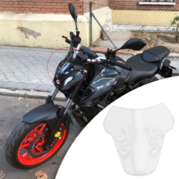 Motorcycle Windshield For Yamaha MT-07 MT07 2021 Easy To Transparent