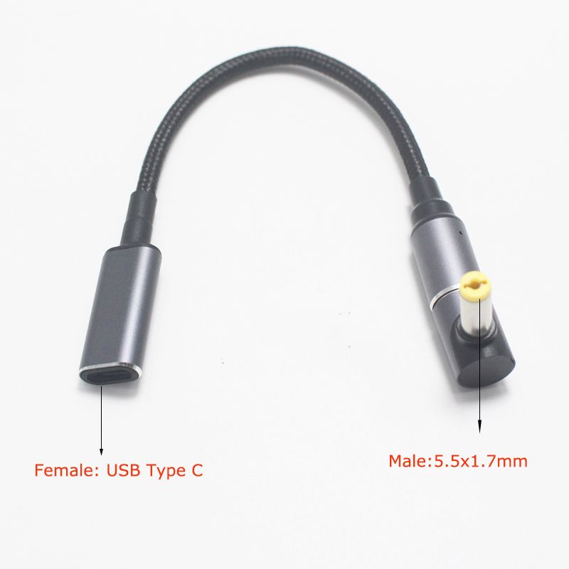 100W USB Type PD Power Adapter Converter Magnetic Fast