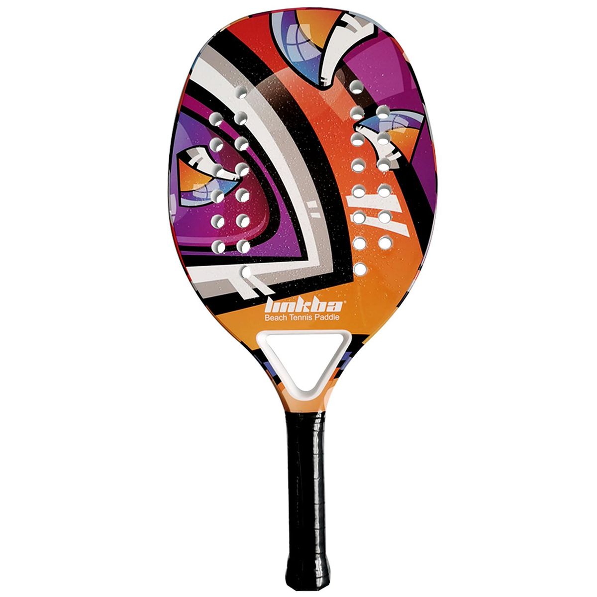 Beach Tennis Racket with Ergonomic Cushion Grip for Indoor and Outdoor