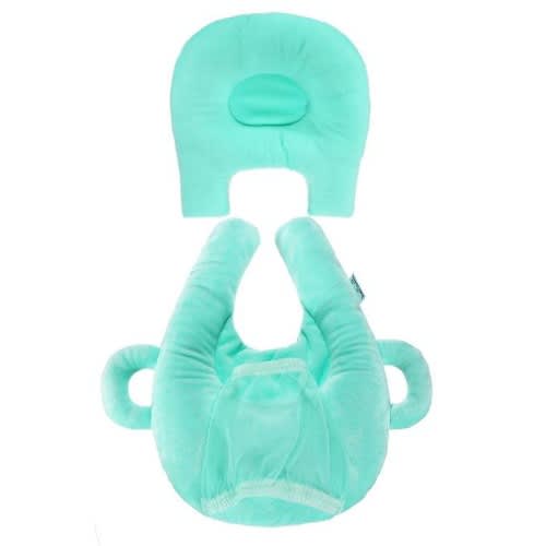 Portable Head And Feeding Support Pillow - Green