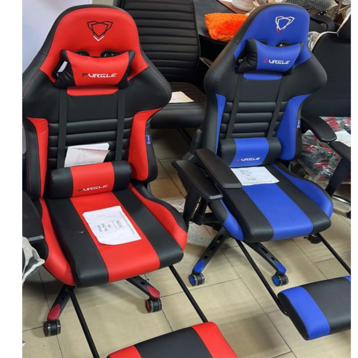 Game Chair With Footrest