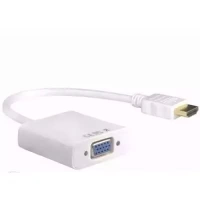 Hdmi To Vga Adapter - White