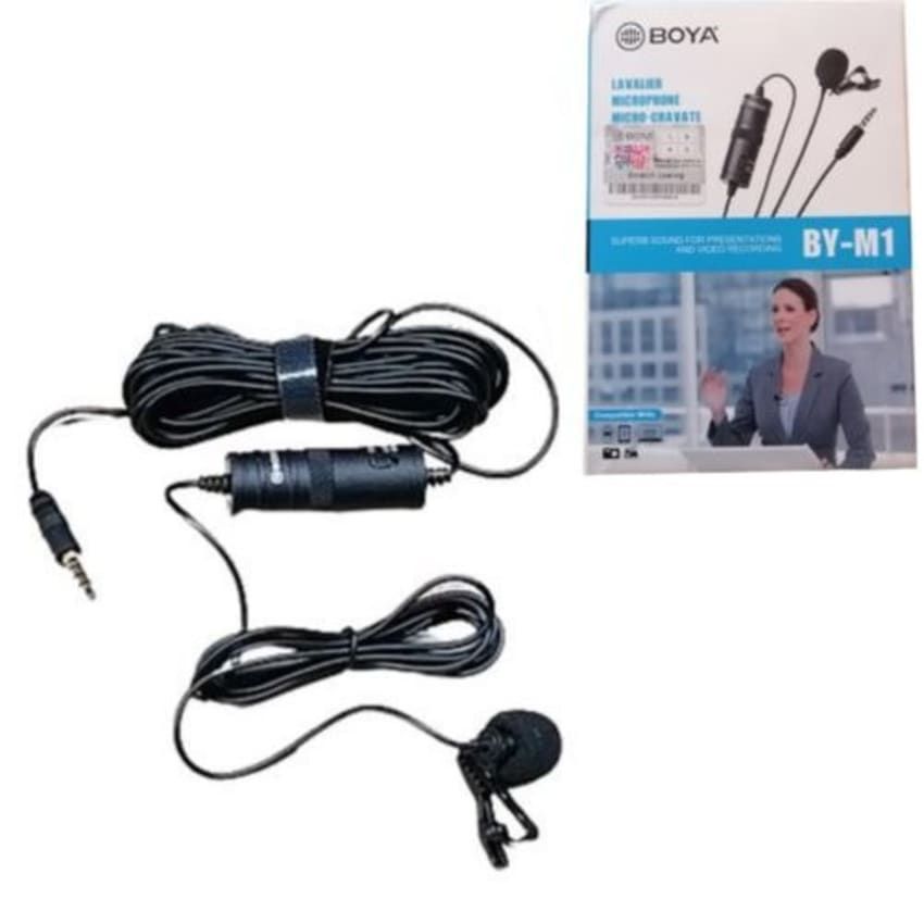 Clip-On Microphone For DSLR Camera/Smartphone/Video