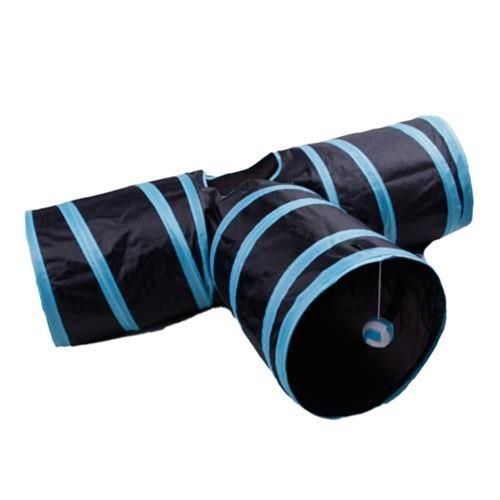 Cat Sound Paper Tee Tunnel Puzzle Cat Interactive