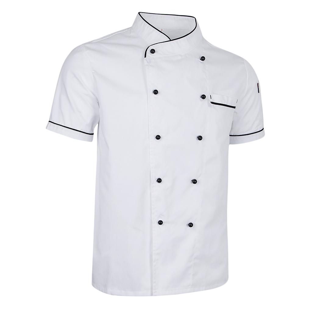 Professional Women's Men's Chef Jacket Coat Hotel Kitchen