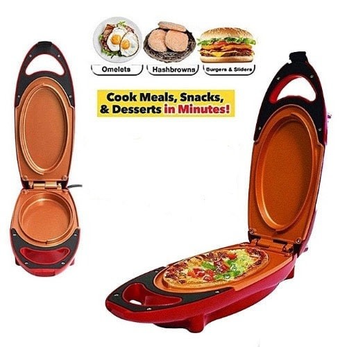 Red Copper 5 Minute Chef Non-stick Cookware