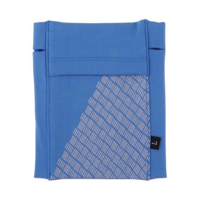 Armband Mobile Phone Arm Strap Band Pouch Reflective For Gym Blue L