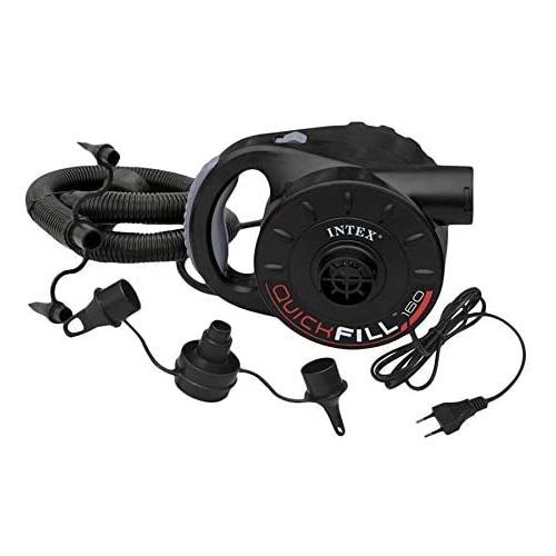 Quick Fill In/Out Door Electric Pump -. Black