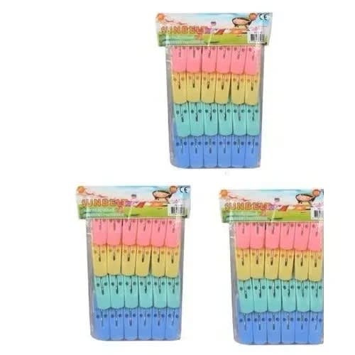 Cloth Pegs - 24 X 3packs