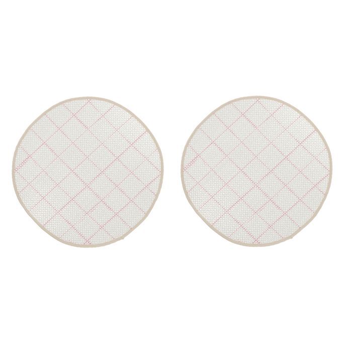 2x Round Latch Hook Rug Canvas Rug Hooking Mesh Canvas Carpet Craft
