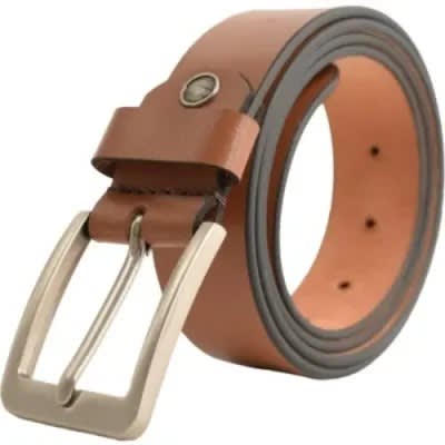 Men's Leather Belt - Brown