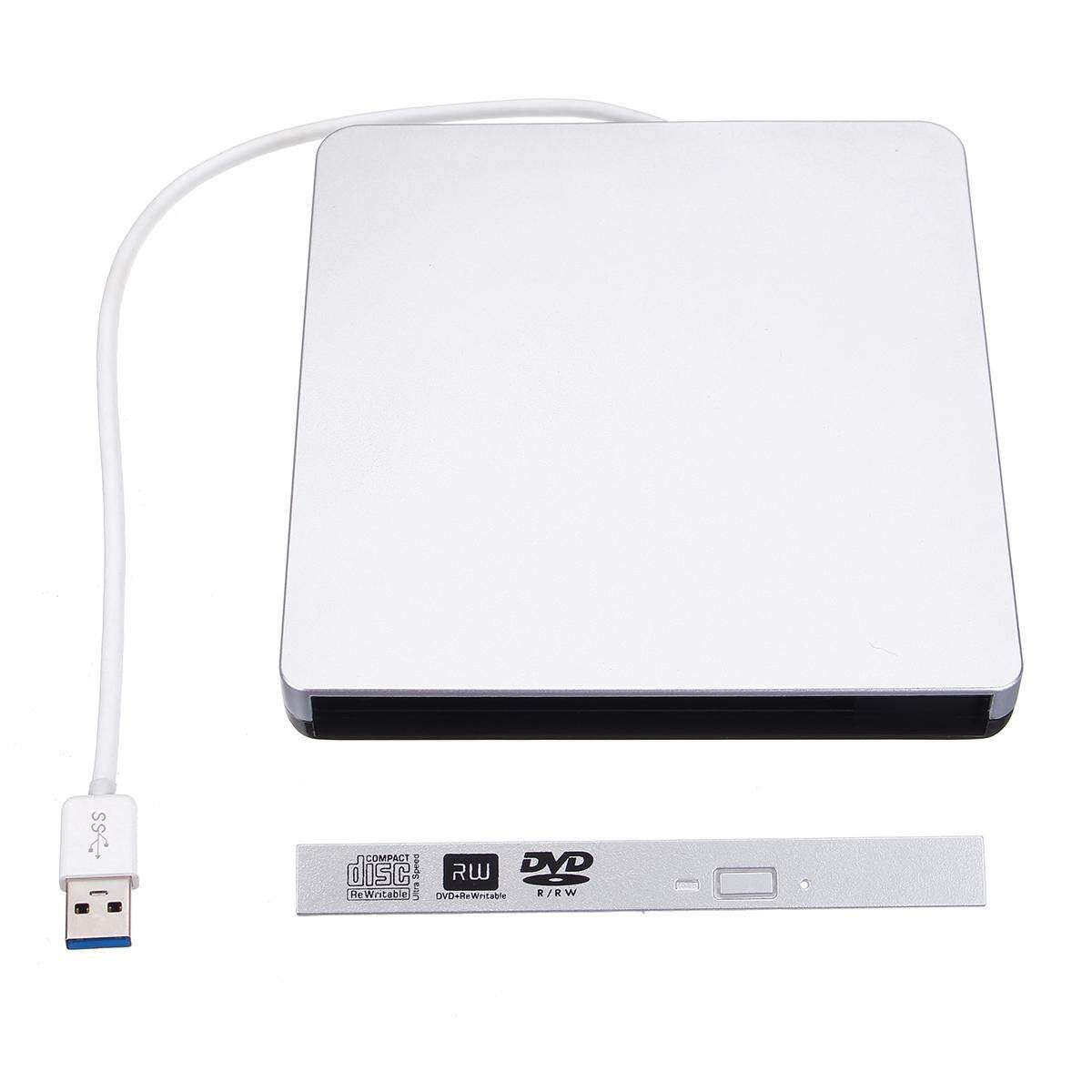 USB 3.0 SATA 12.7mm External Enclosure Case Writer Drive For Laptop DVD