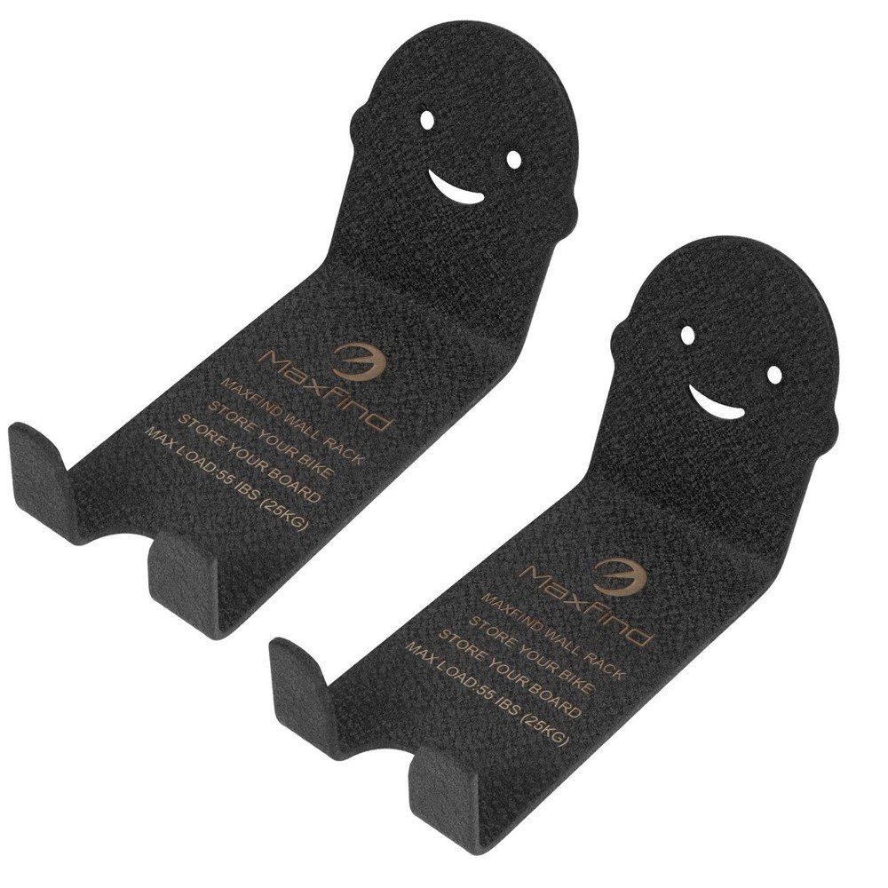 Smile Design Bicycle Wall Hanger Storage Wall Metal Holder