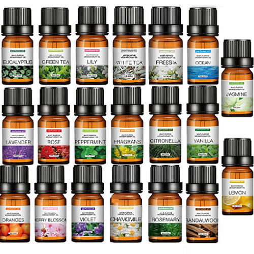 Plant Scented Diffuser Aromatherapy Oil - 10ml x 20 Pcs