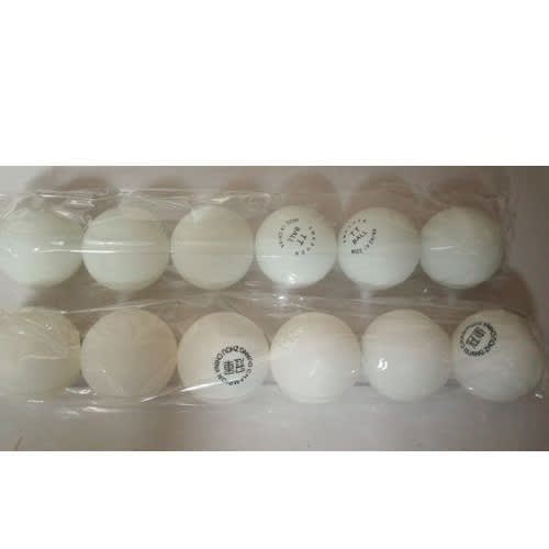 Table Tennis Eggs - 12 Pieces