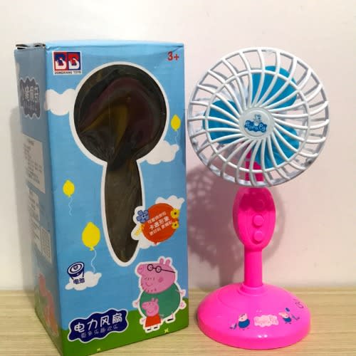 Peppa Pig Desktop Battery Operated Fan