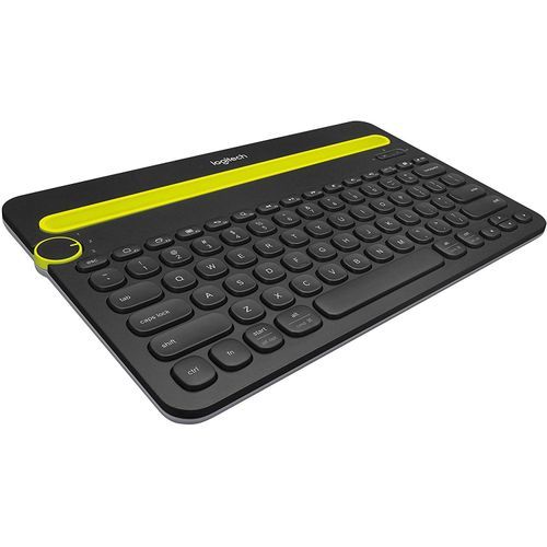 Bluetooth Multi-Device Keyboard K480 - Black - Works With Windows And Mac Computers, Android And IOS Tablets And Smartphones
