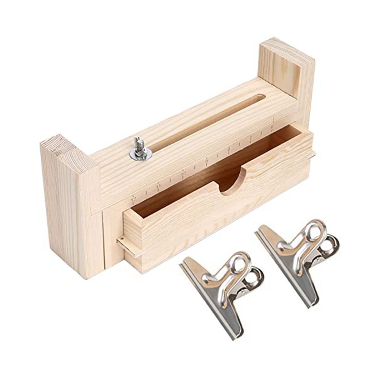 Paracord Jig Bracelet Maker Wood Jig Bracelet Maker U Shape Clear Scale Bracelet with 2 Clamp