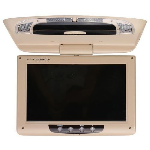 9'' Screen Flip Down Roof Mount Overhead Car Monitor