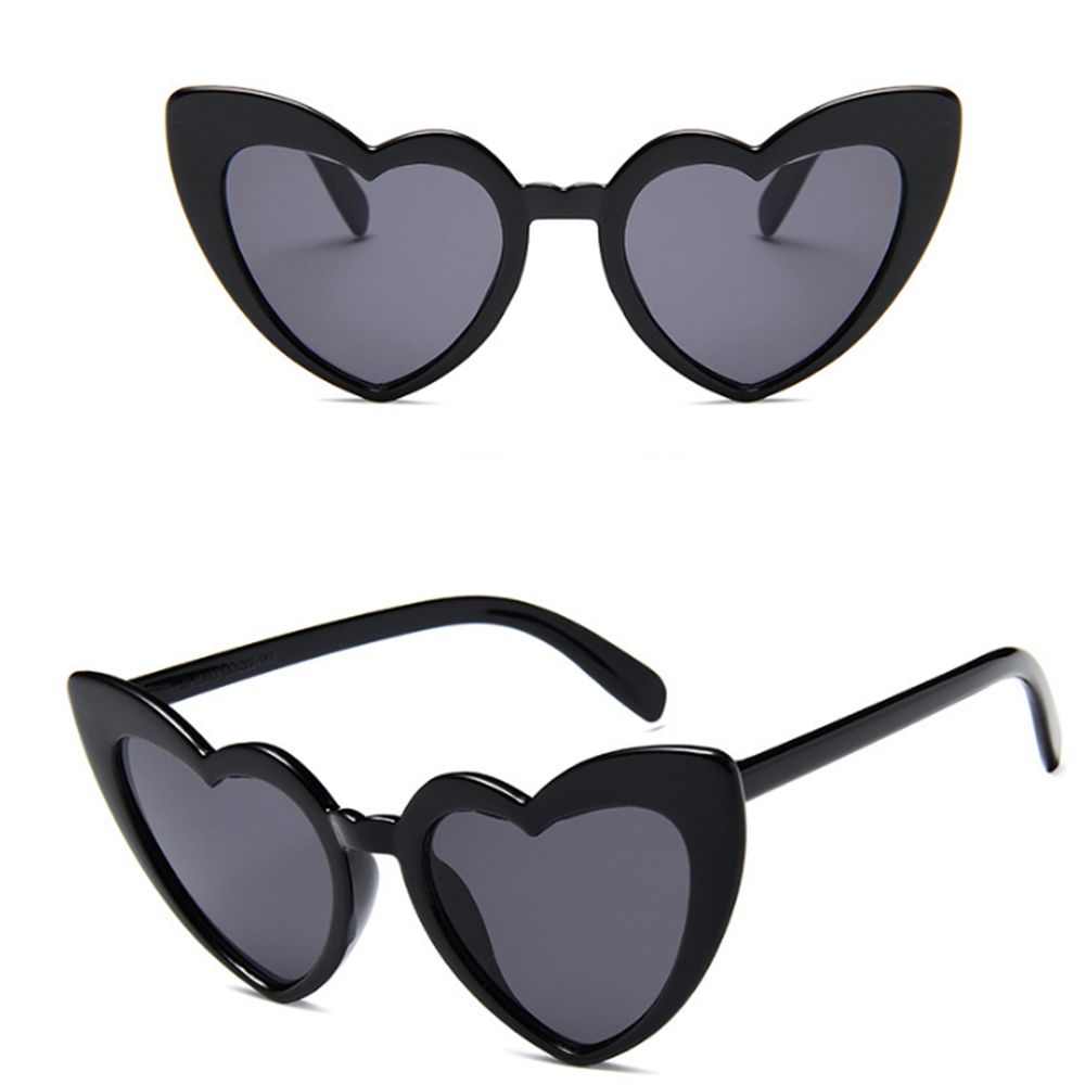 High Quality Love Ladies Sunglasses Cute Heart Trend Heart-Shaped Glasses Driver Goles