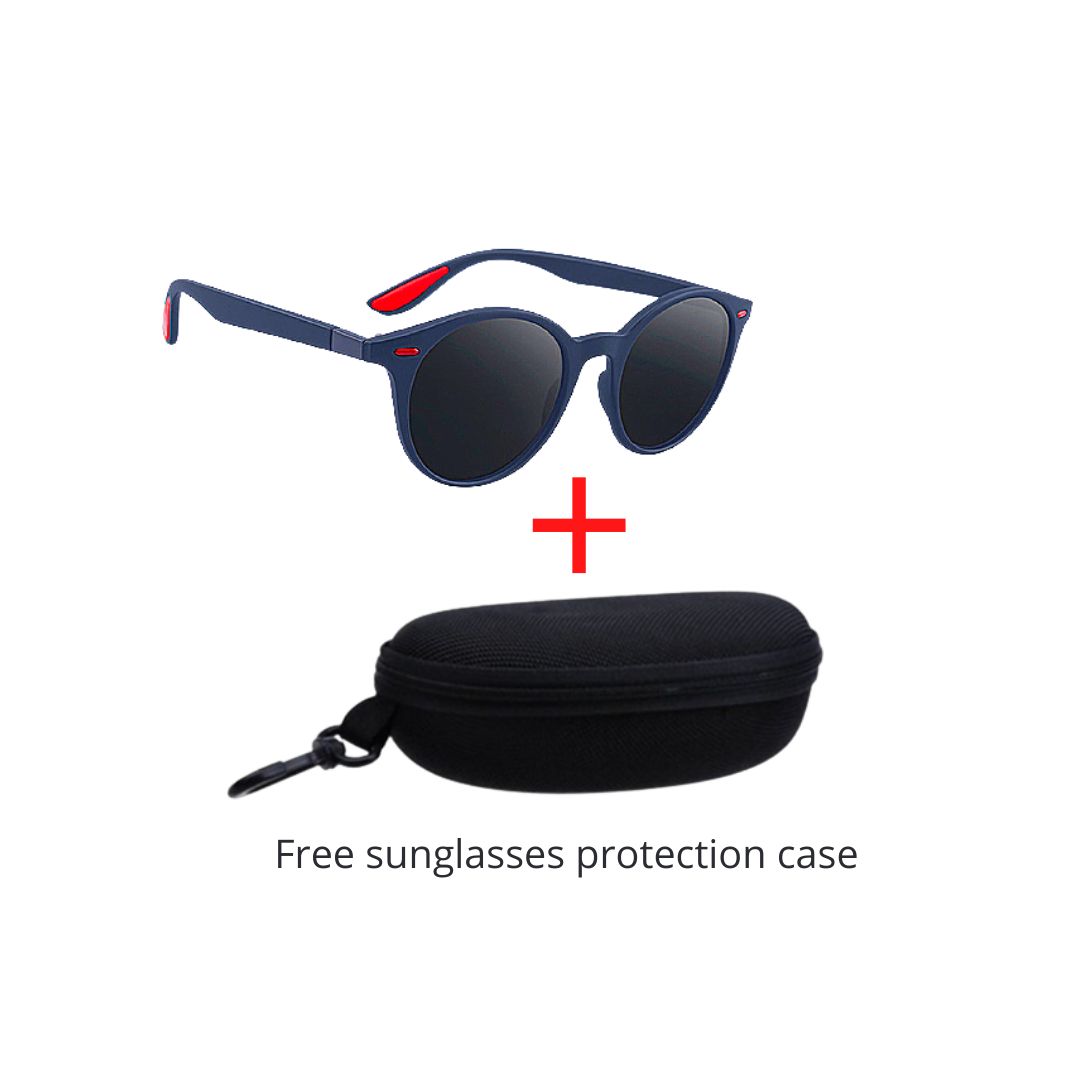 New Retro Polarized Sunglasses With Free Protection Case