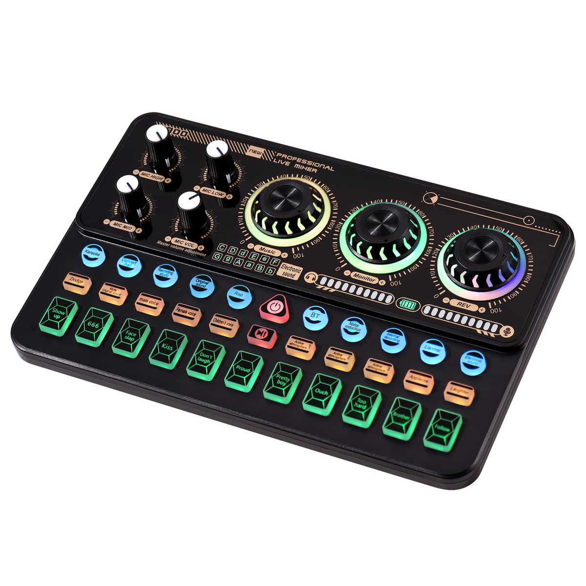 SK900 Multi-function Mixer Portable Digital Sound Card Kit