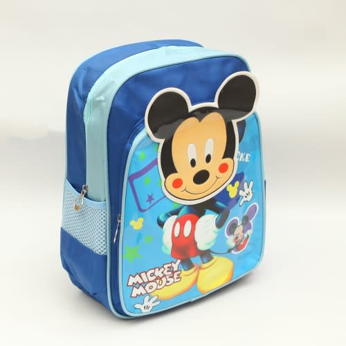 Mickey Mouse Cartoon Sky School Bag For Kids - (26cm*13cm*32cm)