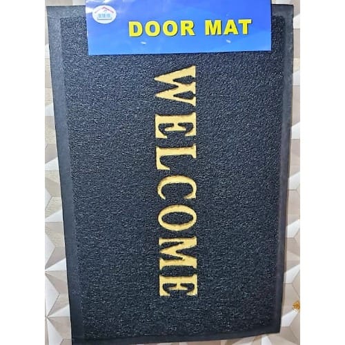 Rubber Foot Mat - Black