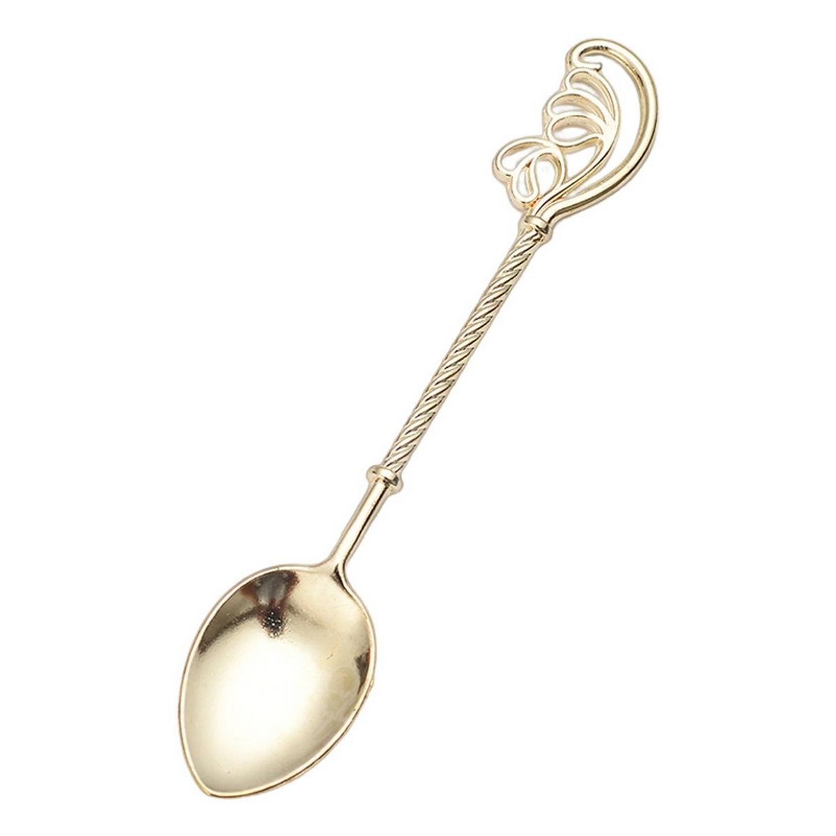 Coffee Spoon Alloy Stirring Rod Coffee Mixing Tools Golden