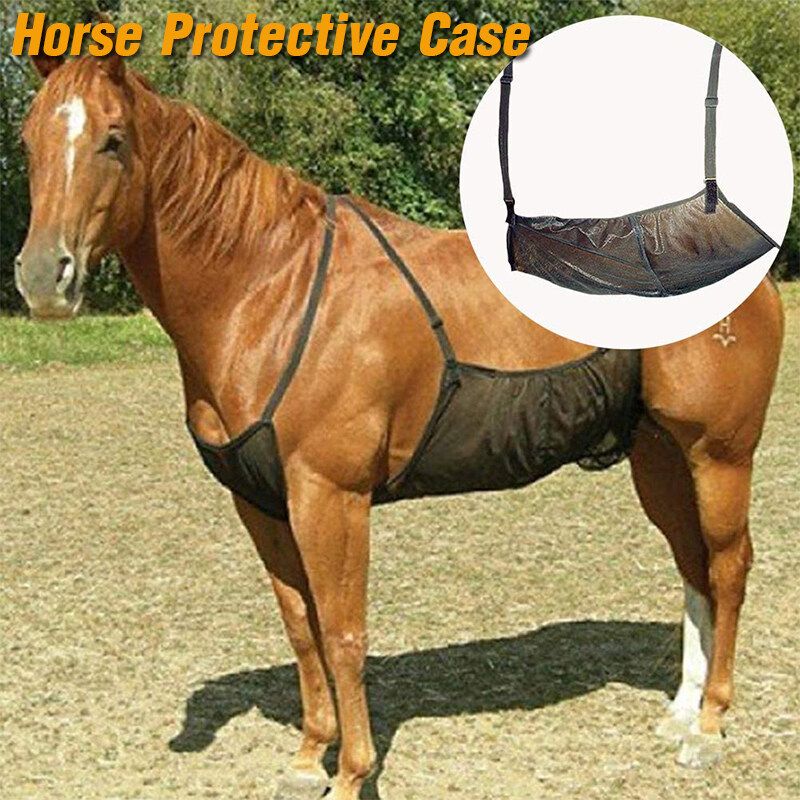 Horse Abdomen Outdoor Protective Case For Fly Adjustable Mosquito Repellent