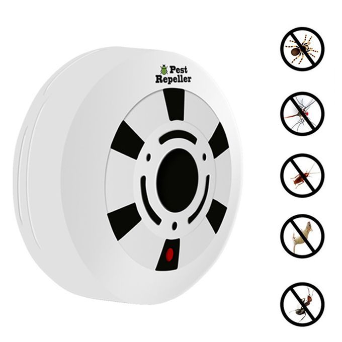 Ultrasonic Pest Repeller Indoor Plug Electronic Vermin-US Plug