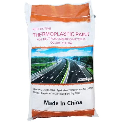 Thermoplastic Road Marking Reflective Powder-25kg- Yellow