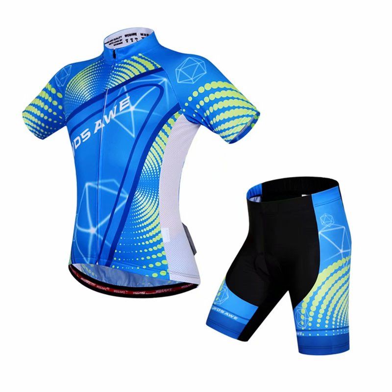 Short Sleeve Cycling Jersey Breathable Quick Dry Elastic