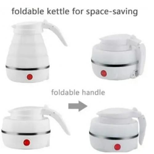 Portable Foldable Silicon Electric Kettle - Travel, Outdoor